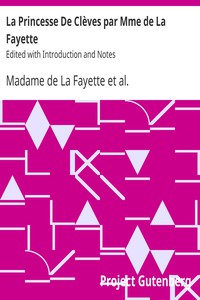 La Princesse De Clèves par Mme de La Fayette by Madame de La Fayette