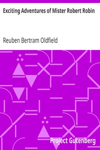 Exciting Adventures of Mister Robert Robin by Reuben Bertram Oldfield