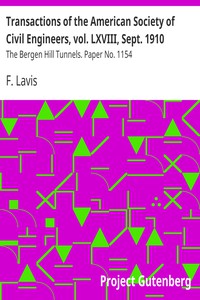 Transactions of the American Society of Civil Engineers, vol. LXVIII, Sept. 1910