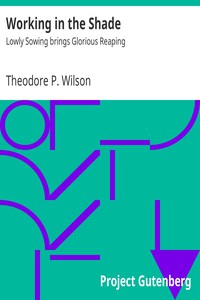 Working in the Shade by Theodore P. Wilson