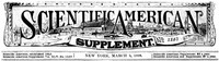 Scientific American Supplement, No. 1157, March 5, 1898 by Various