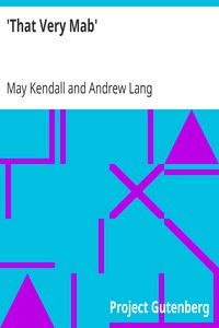 'That Very Mab' by May Kendall and Andrew Lang