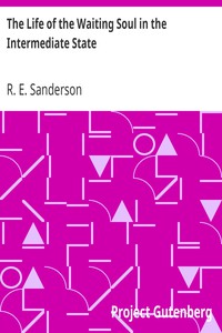 The Life of the Waiting Soul in the Intermediate State by R. E. Sanderson