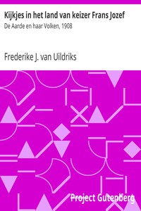 Kijkjes in het land van keizer Frans Jozef by Frederike J. van Uildriks