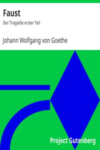 Faust: Der Tragödie erster Teil by Johann Wolfgang von Goethe