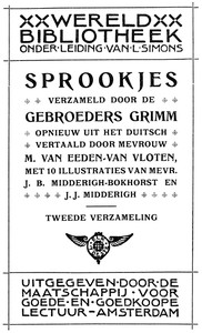 Sprookjes: Tweede verzameling by Jacob Grimm and Wilhelm Grimm