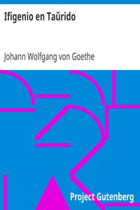 Ifigenio en Taŭrido by Johann Wolfgang von Goethe