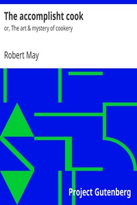 The accomplisht cook by Robert May