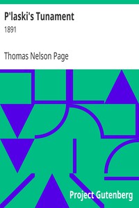 P'laski's Tunament by Thomas Nelson Page