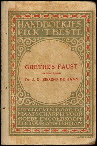 Goethe's Faust by J. D. Bierens de Haan