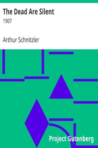 The Dead Are Silent by Arthur Schnitzler