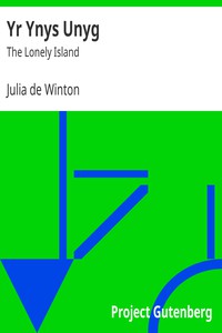 Yr Ynys Unyg by Julia de Winton