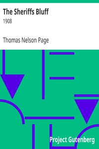 The Sheriffs Bluff by Thomas Nelson Page