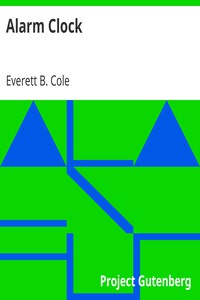 Alarm Clock by Everett B. Cole