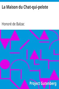 La Maison du Chat-qui-pelote by Honoré de Balzac