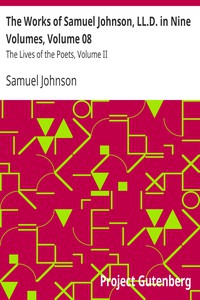 The Works of Samuel Johnson, LL.D. in Nine Volumes, Volume 08 by Samuel Johnson