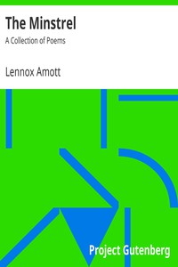 The Minstrel by Lennox Amott