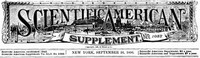 Scientific American Supplement, No. 1082, September 26, 1896 by Various