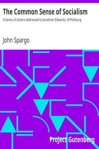 The Common Sense of Socialism by John Spargo