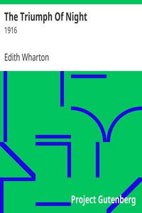 The Triumph Of Night by Edith Wharton