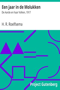 Een jaar in de Molukken by H. R. Roelfsema