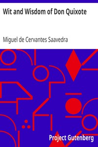 Wit and Wisdom of Don Quixote by Miguel de Cervantes Saavedra