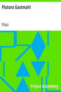 Platons Gastmahl by Plato