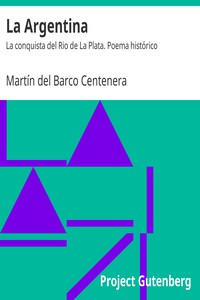 La Argentina by Martín del Barco Centenera