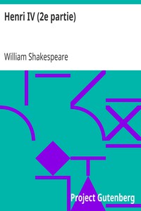 Henri IV (2e partie) by William Shakespeare