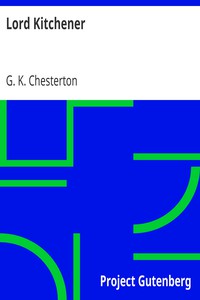 Lord Kitchener by G. K. Chesterton