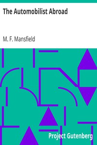 The Automobilist Abroad by M. F. Mansfield