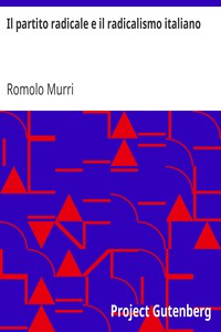 Il partito radicale e il radicalismo italiano by Romolo Murri