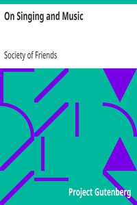 On Singing and Music by Society of Friends