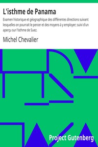 L'isthme de Panama by Michel Chevalier