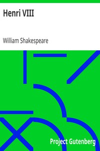 Henri VIII by William Shakespeare