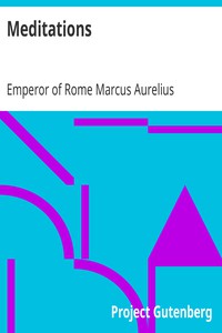 Meditations by Emperor of Rome Marcus Aurelius