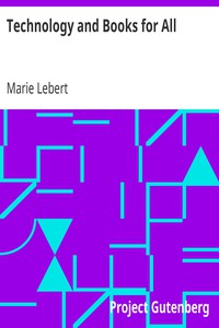 Technology and Books for All by Marie Lebert