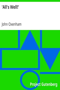 'All's Well!' by John Oxenham