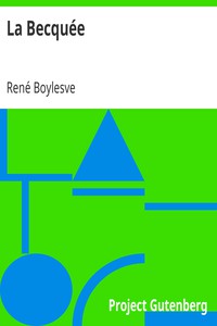 La Becquée by René Boylesve