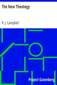 The New Theology by R. J. Campbell