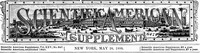 Scientific American Supplement, No. 647,  May 26, 1888 by Various