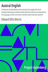 Austral English by Edward Ellis Morris