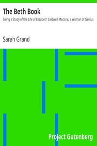 The Beth Book by Sarah Grand