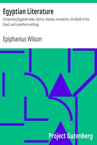 Egyptian Literature by Epiphanius Wilson