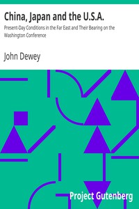 China, Japan and the U.S.A. by John Dewey