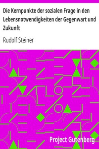 Die Kernpunkte der sozialen Frage in den Lebensnotwendigkeiten der Gegenwart und