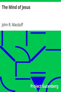 The Mind of Jesus by John R. Macduff