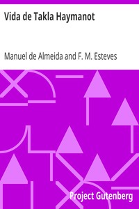 Vida de Takla Haymanot by Manuel de Almeida and F. M. Esteves Pereira