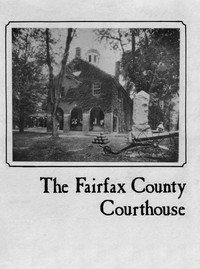 The Fairfax County Courthouse by Ross De Witt Netherton and Ruby Waldeck