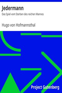 Jedermann: Das Spiel vom Sterben des reichen Mannes by Hugo von Hofmannsthal